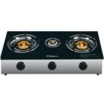 Réchaud à Gaz BIOLUX M-7545C 3 Feux - Gris