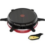 Raclette Multifonction Colormania 3en1 TEFAL RE12A512 850W - Noir&Rouge
