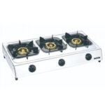 Réchaud à Gaz BIOLUX M-7040X 3 Feux - Inox