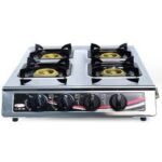 Réchaud à Gaz FLORENCE 7104 4 Feux - Gris