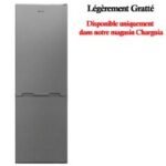 Réfrigérateur Combiné BRANDT BCT8620X 380L NoFrost - Silver