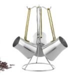 Set de 3 Zazoua VIVALDI 743 Avec Support - Silver&Gold