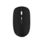 Souris Sans Fil TNB silent click RUBBY MWRUBBY2 - Noir&Silver
