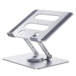 Support Pour PC Portable Rotatif 360° Degré En Alliage d'Aluminium