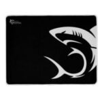 Tapis de souris Gamer WHITE SHARK Requin - Noir