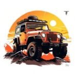 Tapis de souris TITAN L015 JEEP
